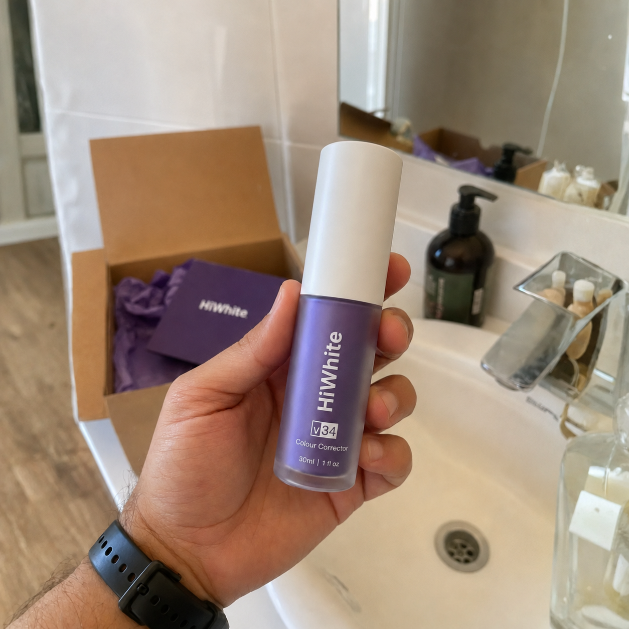 Blanqueador HiWhite™ + Cepillo de Bambú